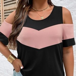 NWOT SHEIN COLD SHOULDER TOP SZ 2XL